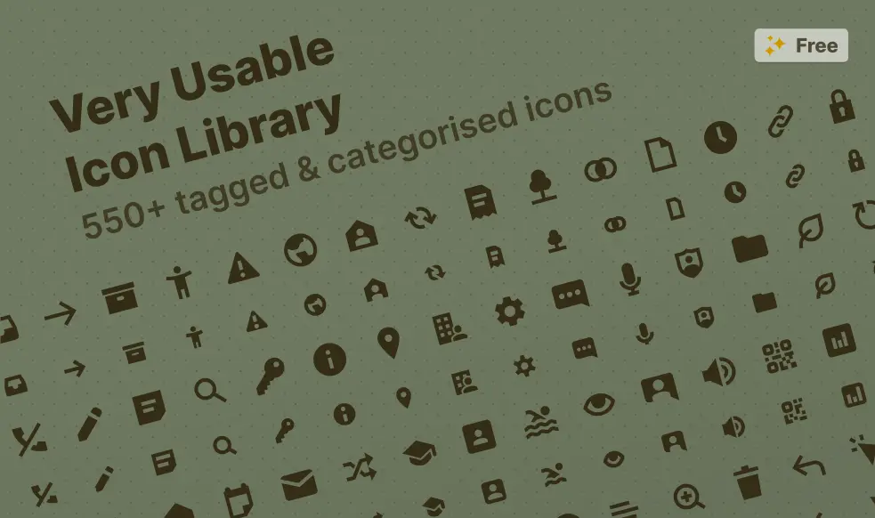 Very Usable Icon Library